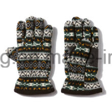 Warm Polar Fleece bedruckte Handschuhe / Fäustlinge